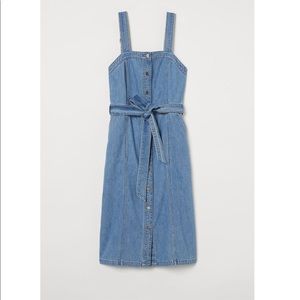 H&M Denim Overall Dress